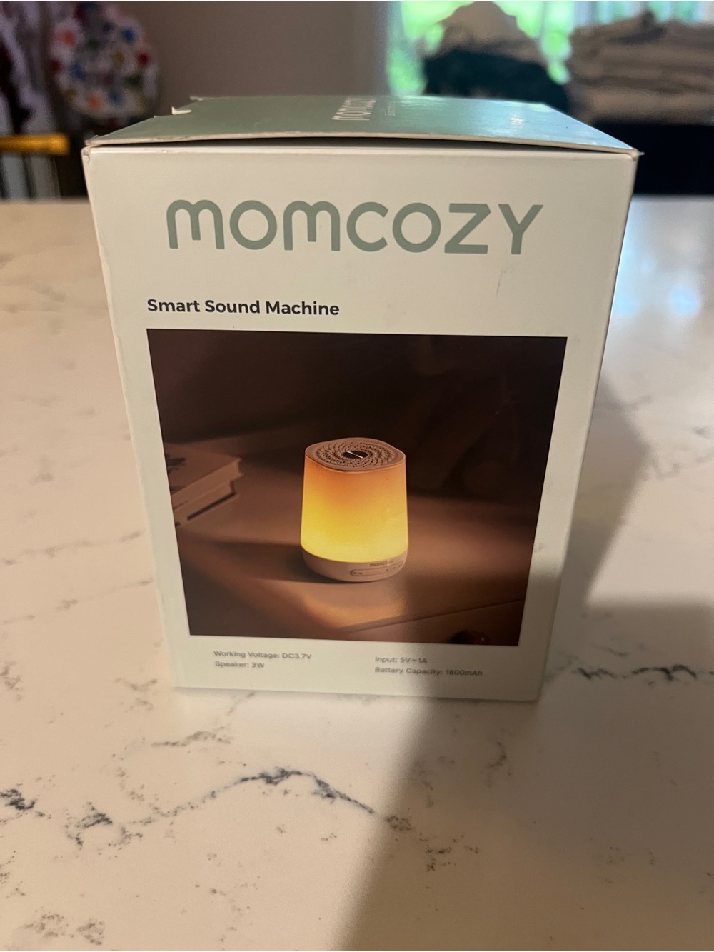 MOMCOZY Smart Sound Machine Night Light - Warm White